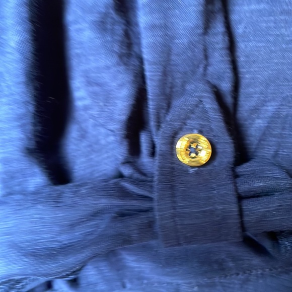 LILY PULITZER Navy Cotton Tunic - Picture 3 of 8